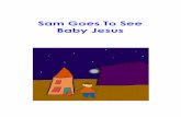 Sam goes to see Baby Jesus - WordPress.com · 2011-12-26 · Have you heard the story about Jesus being born? I heard it read from the Bible and it seemed pretty amazing to me. I