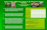Impact of New USDA Meal Pattern in Six Midwestern School ... · Impact of New USDA Meal Pattern in Six Midwestern School Districts Alice Jo ... Using case study research methodology