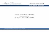 ICT Cyber Desk Review #6 Report 6.pdf · International Institute for Counter Terrorism (ICT) Additional resources are available on the ICT Website:  Cyber-Terrorism Activities