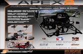APEX2 Brochure - Racing Simulators & Flight Simulation · Addiceive wleh ROLL PITCH MOTION SIMULATIO handling TRANSFER Compleee COCKPIT moelon ACTIVE PROFESSIONAL ROBUST ACTIVATION