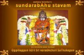 sundarabahu stavam v2 - sadagopan.org Stavam v2.pdf · Tamil texts. 2. Nedumtheru SrI Mukund Srinivasan, , ... SreshTa lakshaNam according to sAmudrikA SAstram. This multihued color