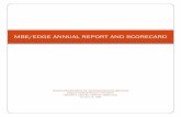 MBE/EDGE ANNUAL REPORT AND SCORECARDdas.ohio.gov/.../pdf/MBEEDGE_FY09AnnualReportScorecardFinal1.pdf · MBE/EDGE ANNUAL REPORT AND SCORECARD ... PLAN ON THE EOD W ... follow throughout