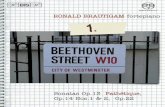 van BEETHOVEN, Ludwig - .van BEETHOVEN, Ludwig ... Complete Works for Solo Piano – Volume 1 Sonata