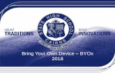 Bring Your Own Device BYOx 2018 - Cairns State High … · •Discount Retail / Department Stores •Local computer stores that only sell devices and provide improved service ...