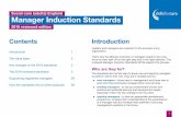 Manager Induction Standards - skillsforcare.org.uk · new managers - those new to management and those new in ... You can order your copy at . The value base