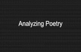 Analyzing Poetry - Weeblygcmsblackbears.weebly.com/.../8/2/8/9/82895972/analyzing_poetry.pdf · Analyzing Poetry. Who cares?! ... Was written by Tupac Shakur (2Pac) … 2Pac was a