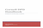 Cornell DPD Handbook · Cornell DPD Handbook ... Programs Participating in Dietetic Internship Centralized Application ... The Massachusetts Dietetic Association also typically holds
