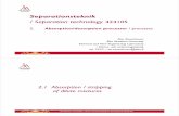 Separation technology 424105 - Åbo Akademiusers.abo.fi/rzevenho/SEP1617-OH2.pdf · 2016-10-11 · / Separation technology 424105 2. Absorption/desorption processer / processes