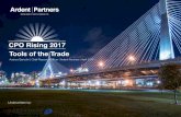 CPO Rising 2017: Tools of the Trade - Determine, Inc. · CPO Rising 2017: Tools of the Trade There is no profession where a true master tradesman intentionally lays aside the core
