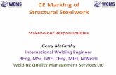 Stakeholder Responsibilities - Engineers Ireland · Stakeholder Responsibilities ... • Experience profile extends to construction, design, welding, ... cold -formed steel.