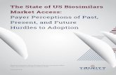 Payer Perceptions of Past, Present, and Future Hurdles … · Market Access: Payer Perceptions of Past, Present, and Future Hurdles to Adoption January 2018. ... of biosimilar market