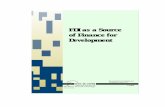 FDI as a Source of Finance for Development-web€¦ · FDI as a Source of Finance for Development Published by CUTS Centre for International Trade, Economics & Environment D-217,