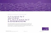 STUDENT WORK PLACEMENT LOGBOOK - IMVC · STUDENT WORK PLACEMENT LOGBOOK ... What students can expect What to do if ... This section of your Log Book contains: