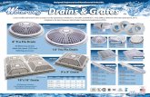 Drains & Grates - Waterway - VGB... · VGB Requirements 640-214X V 10” Ultra Retro Outlet 807-0400.1211 ©2011Waterway Plastics ... Drains & Grates Designed, Engineered and Manufactured