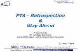 PTA -Retrospection Way Ahead - Elite Confere .PTA -Retrospection & Way Ahead Presented By ... 1%