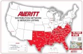 DISTRIBUTION NETWORK Milwaukee ... - Averitt Express · end-to-end control powered by our LTL distribution network and linehaul fleet ... services between all major international