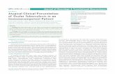 Atypical Clinical Presentation of Ocular Tuberculosis … · Cite this article: Marrakchi W, Aouam A, Kooli I, Brahim HB, Loussaief C, et al. (2016) Atypical Clinical Presentation
