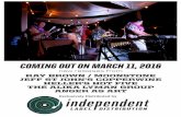COMING OUT ON MARCH 11, 2016 - ILDistro · COMING OUT ON MARCH 11, 2016 new releases from RAY BROWN / MOONSTONE JEFF ST JOHN’S COPPERWINE HELLER’S HOT FIVE THE ALIKA LYMAN ...