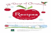 Recipes - Stop Food Waste · Recipes to help you make the most of your C hristmas Menus A STOPood WF aste initiative of Wicklow County Council Environmental Awareness Office.