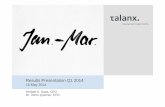 Results Presentation Q1 2014 - Talanx/media/Files/T/Talanx/reports-and-presentations/... · German local GAAP, HGB) already digested in ... 1 incl. net interest income on funds withheld