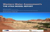 Western Water Assessment’swwa.colorado.edu/publications/reports/WWA_Utah_Model_Report_201… · Western Water Assessment’s THE UTAH MODEL REPORT February 2014 Western Water Assessment