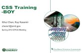CSS Training -BOY - Stanford University · CSS Training -BOY Xihui Chen, Kay Kasemir ... Input “sim://noise” as the PV name in Properties view 3.