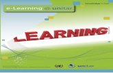 knowledge to lead e-Learning @ unitarUNITAR.pdf · knowledge to lead e-Learning @ unitar The United Nations Institute for Training and Research has close to a decade of ... the Open