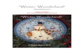 Winter Wonderland - plumpurdy.com€¦ · “Winter Wonderland” ©Reneé Mullins 2012 “FREE PATTERN ” NOT TO BE REPRODUCED AND SOLD