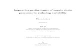 Improving performance of supply chain processes … · Improving performance of supply chain processes by reducing variability Dissertation submitted to WU Vienna University of Economics