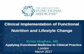 Clinical Implementation of Functional Nutrition and ... · Clinical Implementation of Functional Nutrition and Lifestyle Change ... Initiate Assessment and Care Track Progress ...
