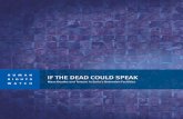 HUMAN IF THE DEAD COULD SPEAK - hrw.org · If the Dead Could Speak Mass Deaths and Torture in Syria’s Detention Facilities ... —Syrian President Bashar al-Assad, Interview with