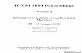 ICEM 2000 Proceedings - Willkommen — … · ICEM 2000 Proceedings Volume II International Conference on Electrical Machines 28 - 30 August 2000 '°LIOTHEK INFOR.. *TiC.O'>;DLIOTHEKJ