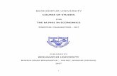 BERHAMPUR UNIVERSITY · BERHAMPUR UNIVERSITY BHANJA BIHAR BERHAMPUR ... Development of Social Sector: Concepts and Measurement of PQLI, HDI, …