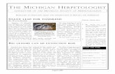 THE MICHIGAN HERPETOLOGIST - Michigan Society …michherp.org/newsletter/2004/august2004.pdf · know what you can bring or if you can man ... which has numbered as few as 58. The