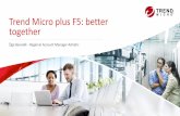 Trend Micro plus F5: better together - Veracomp Adria · Trend Micro plus F5: better together ... Application Control ... Trend Micro Kaspersky Symantec F-Secure McAfee Sophos Cylance
