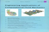 envhydro.yonsei.ac.krenvhydro.yonsei.ac.kr/labnews/engineering applications of... · 2011-03-21 · ENGINEERING APPLICATIONS OF COMPUTATIONAL FLUID MECHANICS AIM AND SCOPE The aim