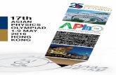 WELCOME MESSAGE TO APHO 2016apho2016.ust.hk/files/APhO 2016 Program Book.pdf · WELCOME MESSAGE TO APHO 2016 CHAIR, ... observers and visitors to Hong Kong to take part in the 17th