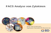 FACS Analyse von Zytokinen - .FACS Analyse von Zytokinen ... The system allows multiplex analysis.