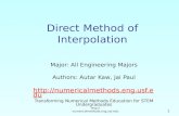 Direct Method Power Point Interpolation - MATH FOR …mathforcollege.com/nm/mws/gen/05inp/mws_gen_inp_pp… · PPT file · Web view2014-03-28 · The absolute relative approximate