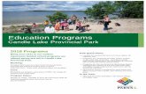 Education Programs - Lake Education... · Book early, as limited dates are ... Education Programs Candle