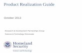 Product Realization Guide - Homeland Security · DHS S&T Technology Readiness Level Calculator ... Product Realization Guide 3 . Presenter’s Name June 17, 2003 TRL – Technology