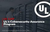 UL CAP UL’s Cybersecurity Assurance Program · Development Approach of UL Cybersecurity Assurance Program (UL CAP) April - August 2015 September 2015 – February 2016 March 2016
