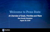 Welcome to Penn State - Provostvpfa.psu.edu/files/2016/09/Barron-New-Faculty-Orientation-8-16-16... · by Board of Trustees and President ... Penn State Altoona. 16. Penn State Berks.