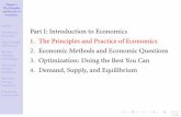Chapter 1 The Principles and Practice of Economicshomepage.ntu.edu.tw/~luohm/econ2015f/chapter01.pdf · Chapter 1 The Principles and Practice of Economics Outline The Scope of Economics