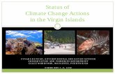 Status of Climate Change Actions in the Virgin Islandscohemis.uprm.edu/cacce/pdfs/06Duncan.pdf · Status of Climate Change Actions ... (= 25% of 2005 dive/snorkeling sector annual