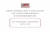 SKN SINHGAD COLLEGE OF ENGINEERING … Report 15-16.pdf · ... Project based Learning‟s through well-defined curricular and co-curricular activities. ... PCA and DWT based Multimodal
