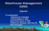 Warehouse Management (WM) - ERP Databaseerpdb.info/wp-content/uploads/2009/03/mm-warehouse-management.pdf · goods movements and ... GR into QC --TR/TO ... Transfer posting Area (922)