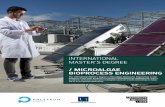 MICROALGAE BIOPROCESS ENGINEERING · INTERNATIONAL MASTER’S DEGREE / MICROALGAE BIOPROCESS ENGINEERING The international Master’s Degree in Microalgae Bioprocess Engineering