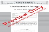 A Boomwhacker Christmas - media.lucksmusic.commedia.lucksmusic.com/pdf/35943.pdf · A Boomwhacker Christmas By Richard Meyer (ASCAP) (Correlates with String Explorer, Book 1, Unit