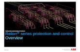 Substation Automation Products series protection and ... · Relion® series protection and control Overview Substation Automation Products. Section 1 © SA-T Training 1MRG001964 Slide